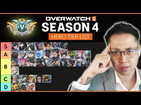 Overwatch 2 - SEASON 4 Hero Tier List