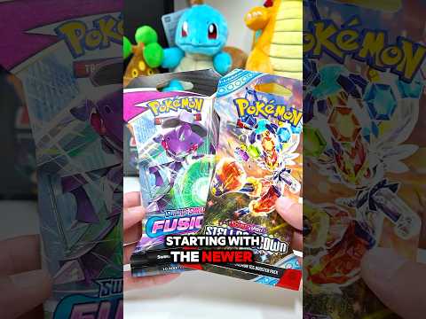 Scarlet & Violet VS Sword & Shield Pokemon Booster Pack Battle! 😬 #pokemoncards #pokemontcg