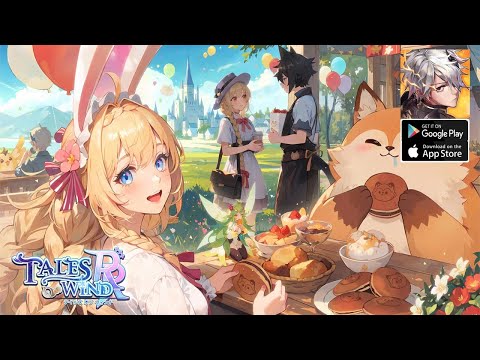 Tales Of Wind: Radiant Rebirth Gameplay - MMORPG Upcoming Android iOS