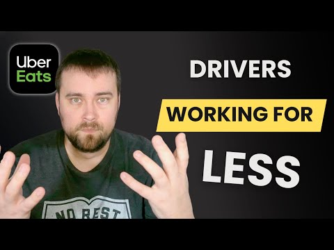 Uber Eats Drivers LOSE & Customers WIN (Base Pay Changes)