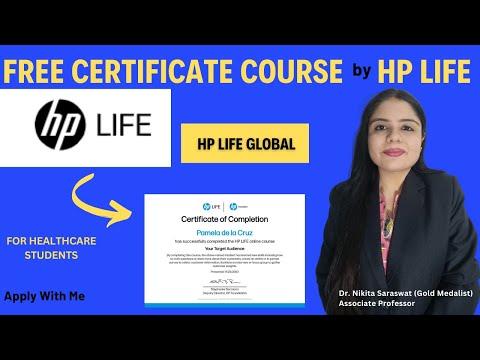 HP Life Global Free Certification Online Course |Top Free Online Certification Courses for students