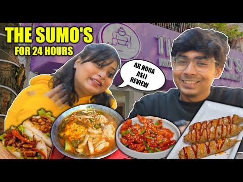 THE SUMO's for 24 Hours Challenge🤞⏲😋 |@SinfulFoodie Restaurant Review🤩🤞| Food Challenge