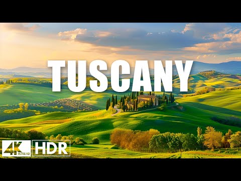 Tuscany 4K UHD • Enchanting Fall Landscapes, Scenic Relaxation with Soothing Music