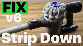 👍Dyson Handheld v6 Strip Down / Tear Down & Repair complete tutorial.