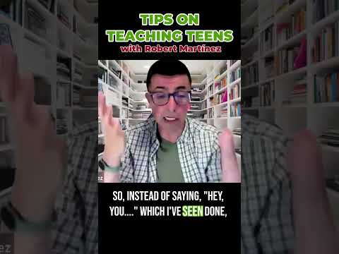 Tips for Teaching Teens English with Robert Martinez 5 #celta #elt #teachingtips #teenagers