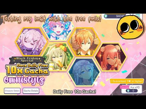 Free Black Friday Gacha Pulls | 0 Gems Spent — 4 Ten Pulls Total | HMCS |