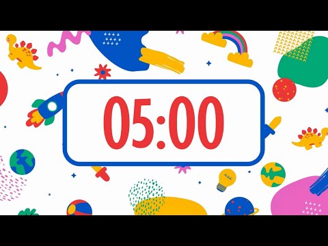 5-Minute Clean Up Timer Song for Kids | Fun Countdown for Classrooms & Home