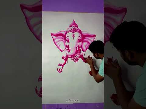 #ganpatibappamorya #ganpatiart #ganpatibappastatus #mahiartist #art #drawing