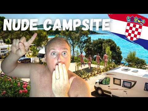 Accidentally Went NUDE Camping in Croatia 🇭🇷