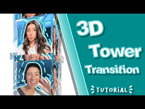 3D TOWER TRANSITION | ALIGHT MOTION TUTORIAL