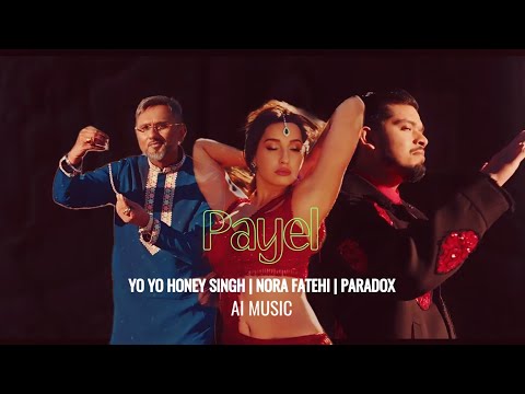 PAYAL SONG (Official Video): YO YO HONEY SINGH | NORA FATEHI | PARADOX | AI MUSIC । AI SONG