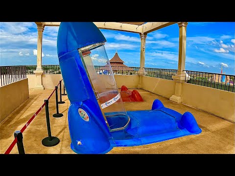 Space Rocket Water Slide at Garden City Water Park, Cambodia