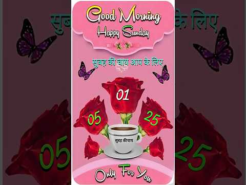 Happy sunday good morning WhatsApp status #music #song #bollywood #hindisong #love #bollwoodsongs