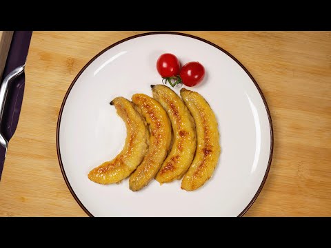 I had no idea that baked bananas are so delicious!