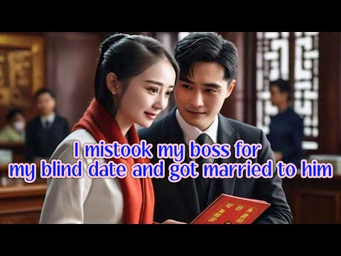 I mistook my boss for my blind date and got married to him #chinesedramaengsub #minidrama