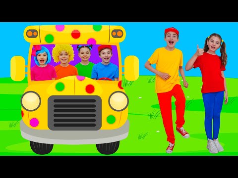 Wheels On The Bus Go Round + Popular Rhymes Playlist  | Kids Songs Collection