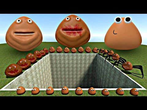 SECRET 😱 NEW HISTORY POU AND PIT In Garrys Mod!