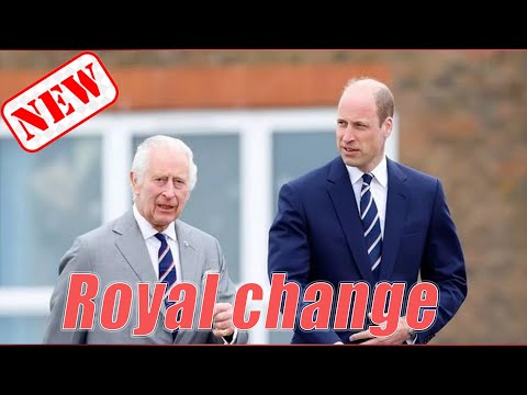 King Charles and Prince William make a big move to completely change the Royal Family