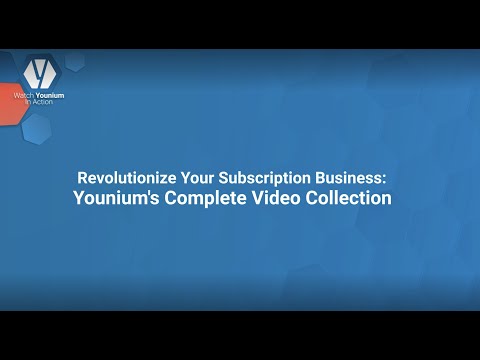 Revolutionize Your Subscription Business: Younium's Complete Video Collection