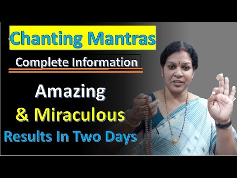 "Right Way To Chant Mantras " - Complete Guidelines For Amazing & Miraculous Results In Just 2 Days