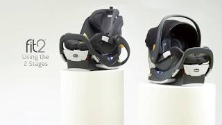 Chicco Fit2 Car Seat - Using the 2 stages