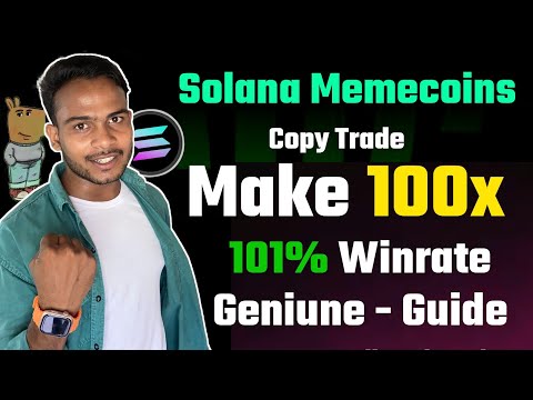 Next 100x Solana MemeCoins Find || Track Sniper Wallets || How To Copy Trade Guide In Hindi