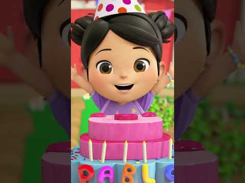 Shh! It's Pablo's Surprise Birthday Bash #kidssongs #farmsongs #karaoke #happysong #Shorts #Viral