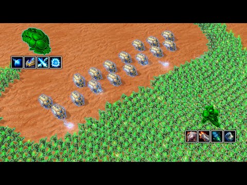 16 Reavers! 1000 Marines. Who survives? | Daily SC2 Brawl