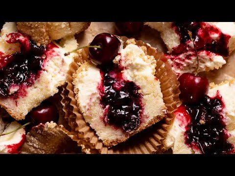 Cherry Cheesecake Cupcakes