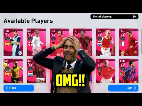 OMG😱!! FREE ICONIC PACK OPENING PES 2021 MOBILE