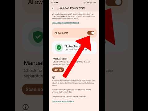 Unknown Tracker Alerts | Unknown Tracker Alerts Android | Android