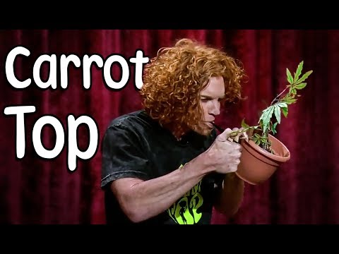 Carrot Top doing Hilarious Prop Comedy on The Late Late Show!