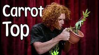 Carrot Top doing Hilarious Prop Comedy on The Late Late Show!