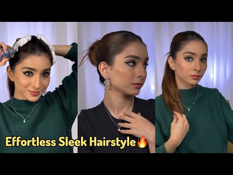 Clean Girl Sleek Hairstyle Tutorial | Maham Pasha