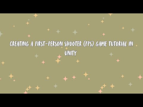 Creating My First FPS Game Tutorial In Unity