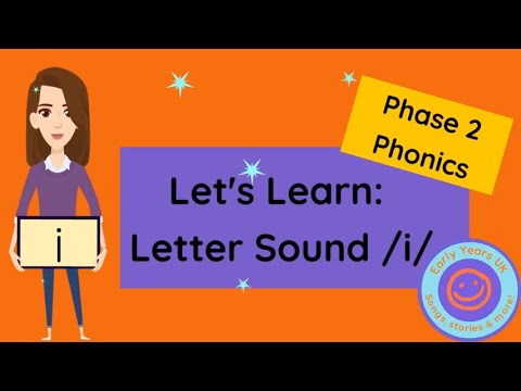 Letter Sound i- Phonics lesson Phase 2 Set 2