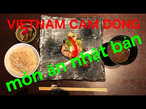 VIETNAM CAM DONG    món ăn nhật bản