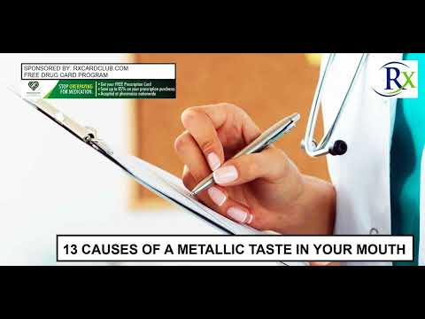 13 Causes Of A Metallic Taste In Your Mouth