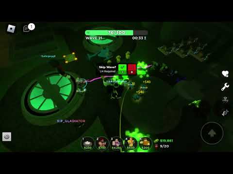 Polluted WasteLand 2 | Tower Defense Simulator | Easy Win |