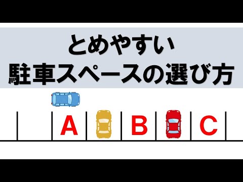 【駐車が上達しない原因】とめやすい駐車スペースの選び方