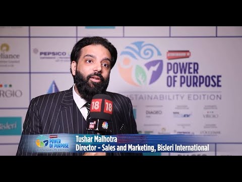 Tushar Malhotra's message for Water Conservation at Storyboard 18 I Power of Purpose