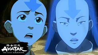 Aang Gets Advice From Past Avatars ⬇️ Full Scene | Avatar: The Last Airbender