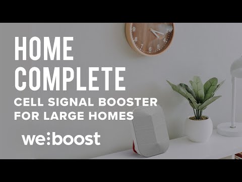 Home Complete – Cell Signal Booster for Up to 7,500 sq. ft.| weBoost