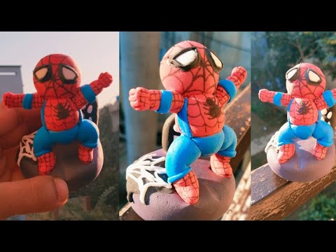 Clay Spider-Man Tutorial | Easy DIY Clay Art for Beginners