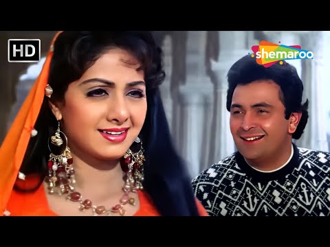 मेरे दिल की गलियों में कबसे तू | Mere Dil Ki Galiyon Mein | Banjaran (1991) | Rishi Kapoor | Sridevi