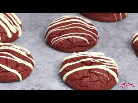 Red Velvet Cake Mix Cookies