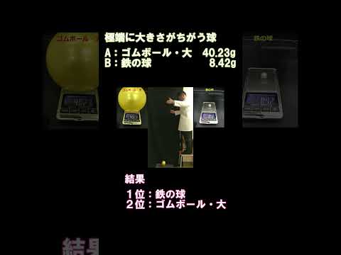 中３理科　運動と力0b「落下速度をくらべよう２」～自由落下～　#shorts