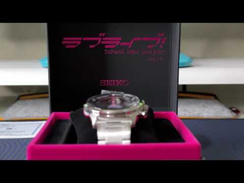 Love Live! School Idol Project x Seiko Collab Watch Unboxing