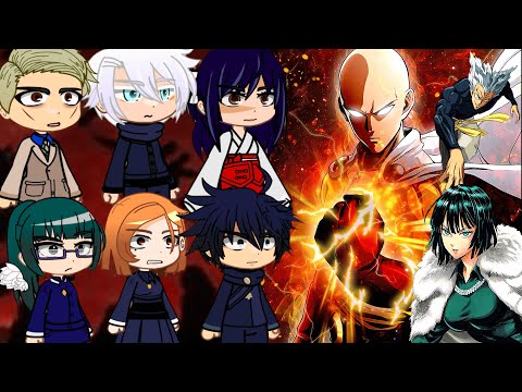 Jujutsu Kaisen react to Saitama | One Punch Man || Part- 2