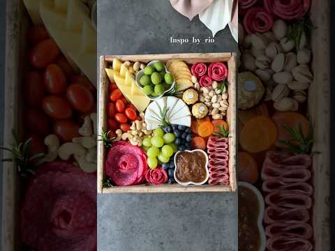 Cheese Board Inspiration🧀 Easy Charcuterie Board ideas for Any Occasion✨#shortvideo